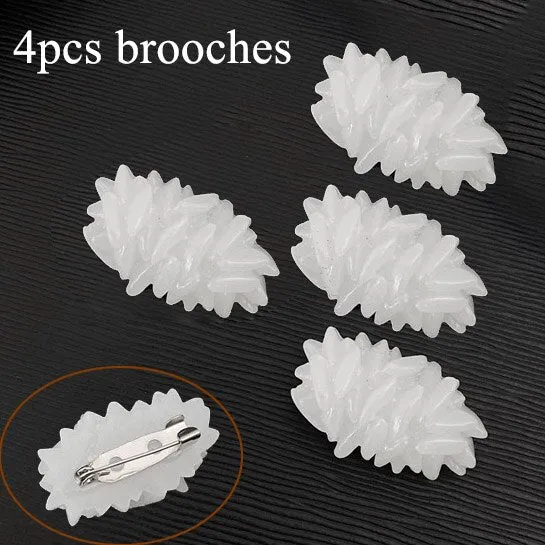Food Rice Hairpin and Brooch Set