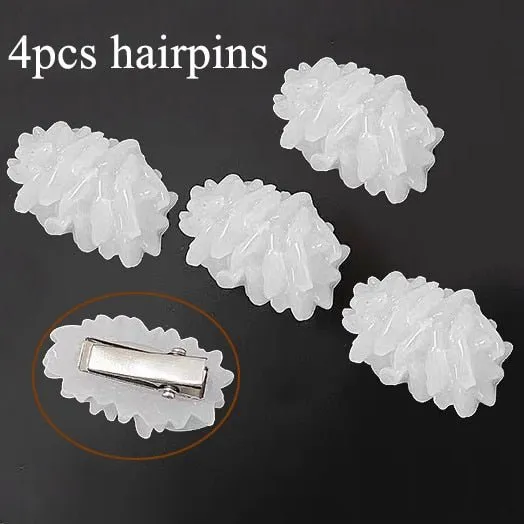 Food Rice Hairpin and Brooch Set