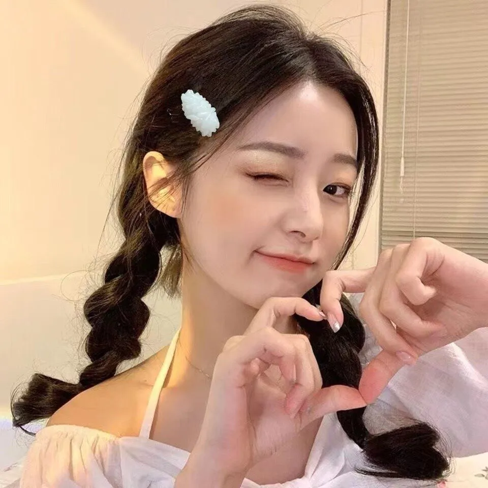 Food Rice Hairpin and Brooch Set