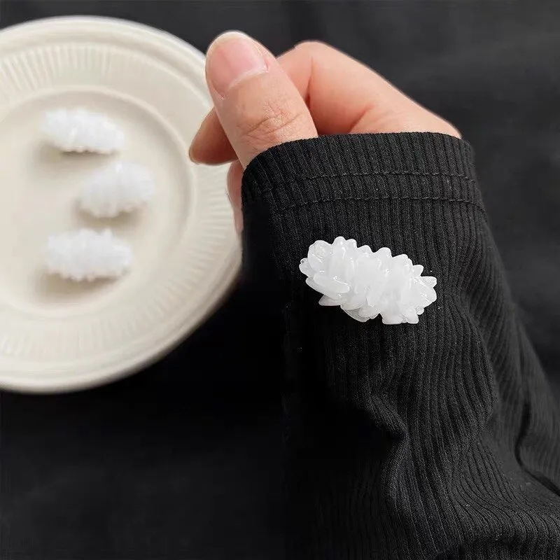 Food Rice Hairpin and Brooch Set