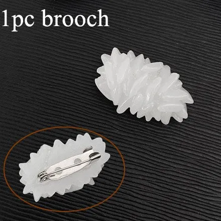 Food Rice Hairpin and Brooch Set