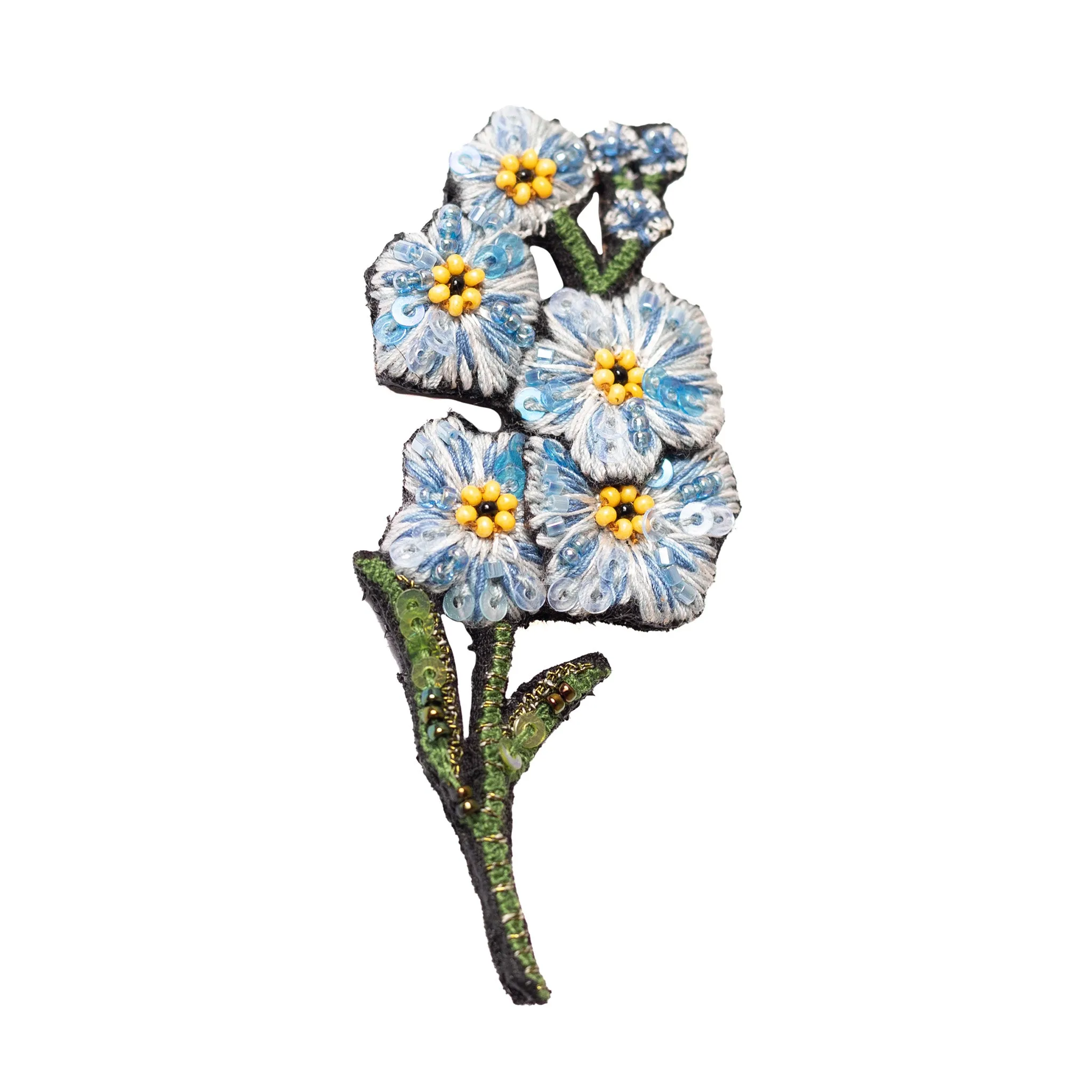 forget me not brooch