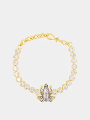 Frog Tennis Bracelet