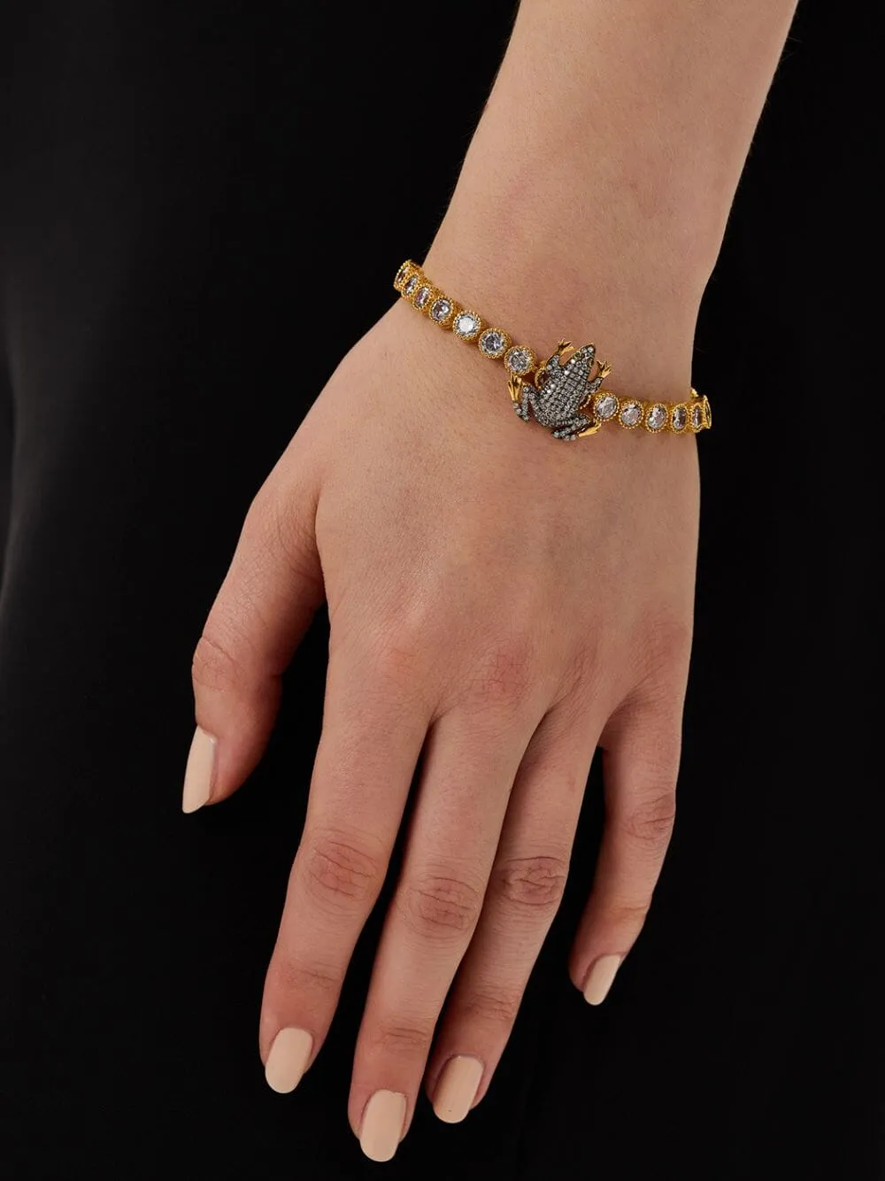 Frog Tennis Bracelet