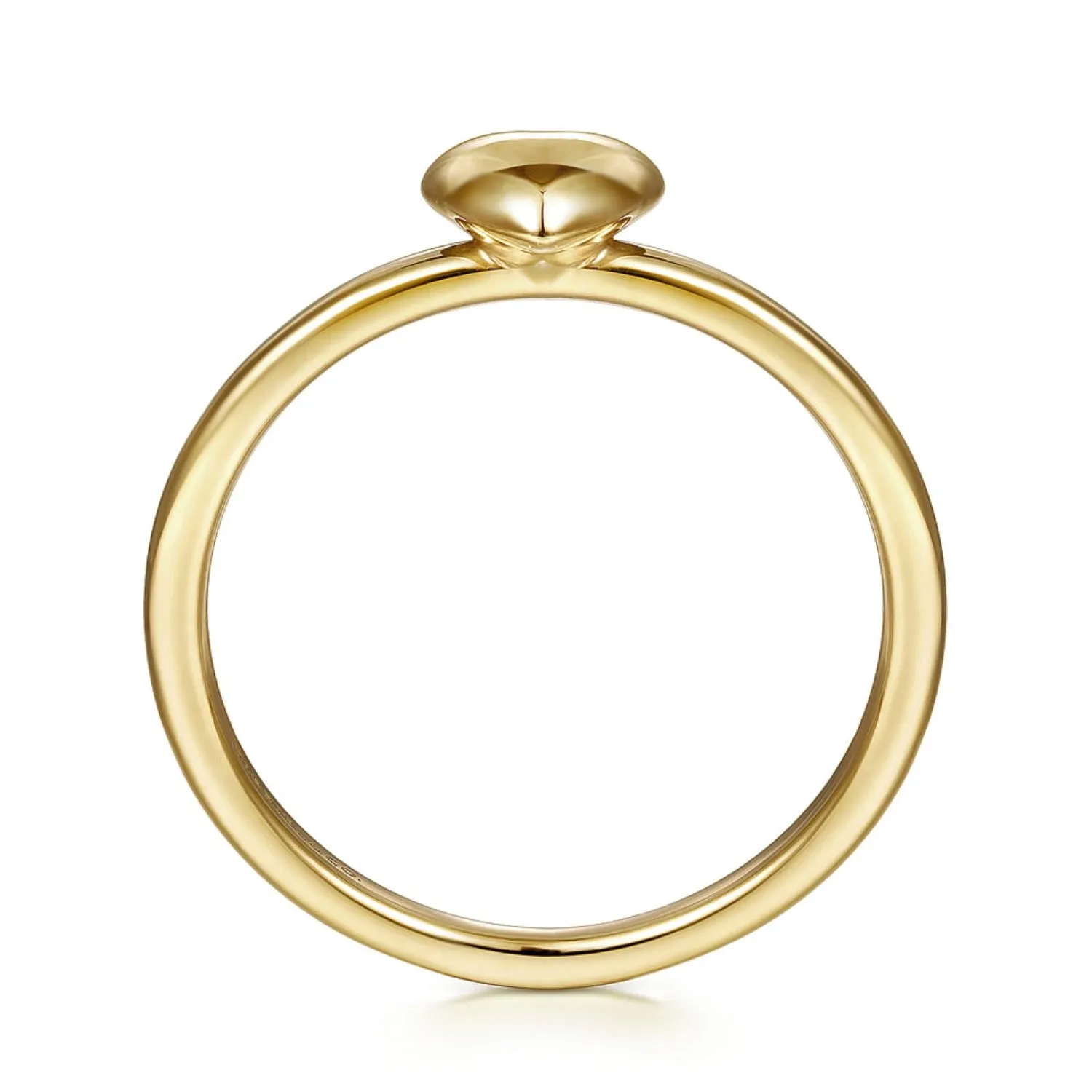 Gabriel & Co. Puffed Heart Ring