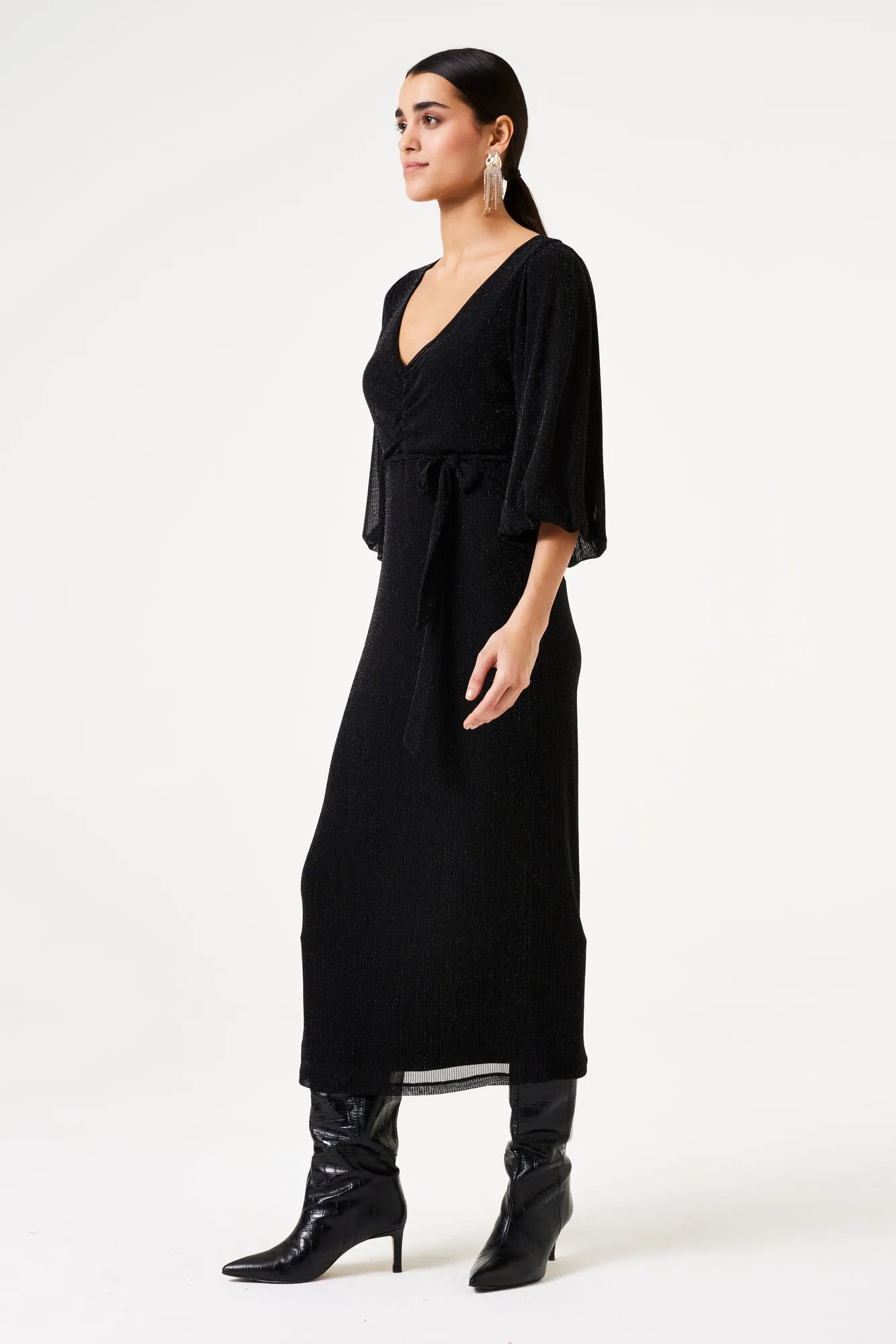 Garcia Midnight Dress - Black Sparkle