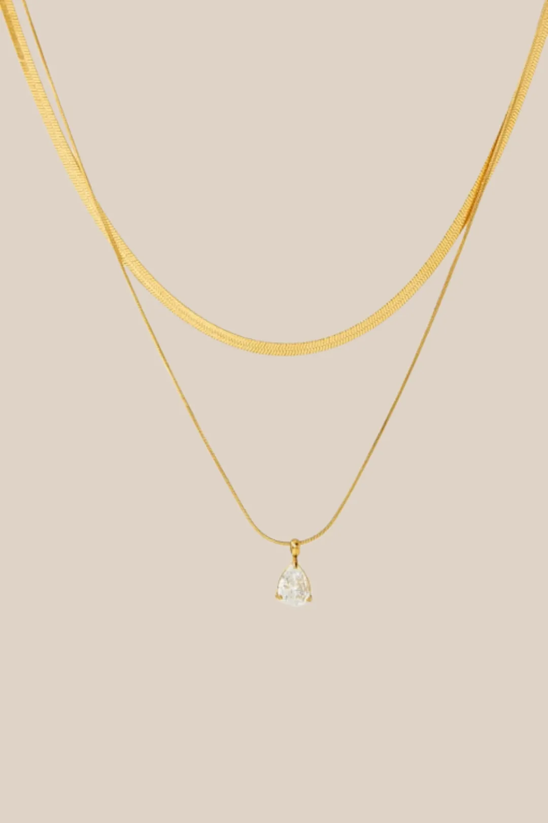 GEMINI DOUBLE NECKLACE