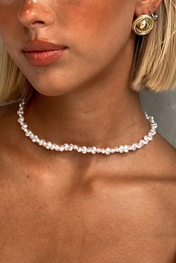 Gentle and Elegant Imitation Pearl Versatile Necklace
