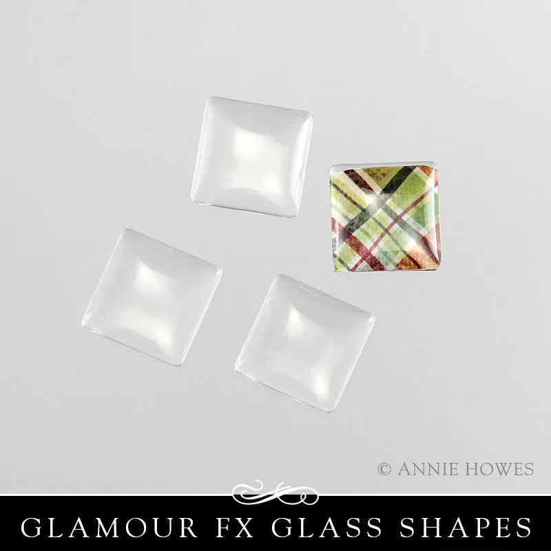 GFX-Glamour FX Glass 16mm Square Domed - GFX16SqD-25