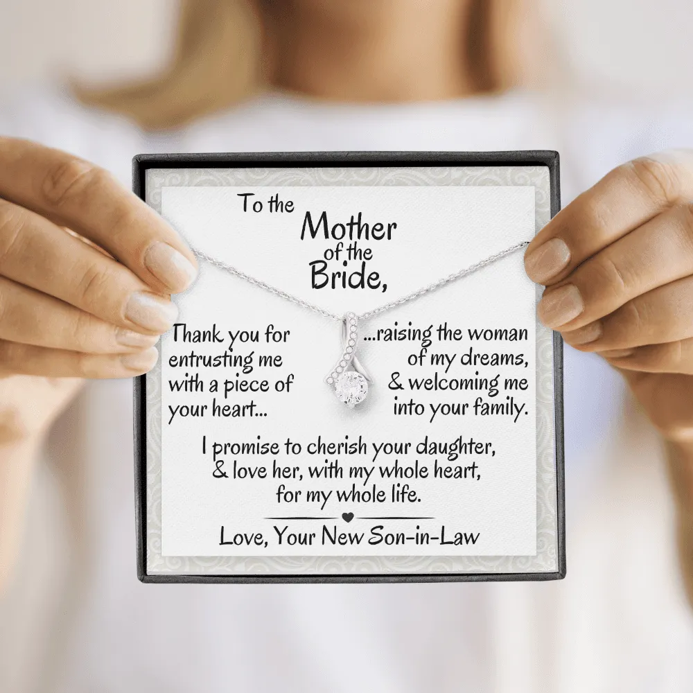 Gift for Mother of the Bride | Necklace for Bride's Mother from the Groom
