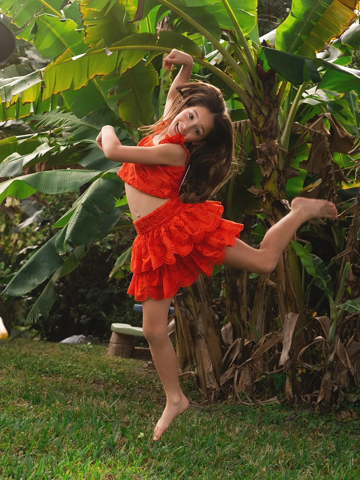 Girls Bryn Top and Skirt Set
