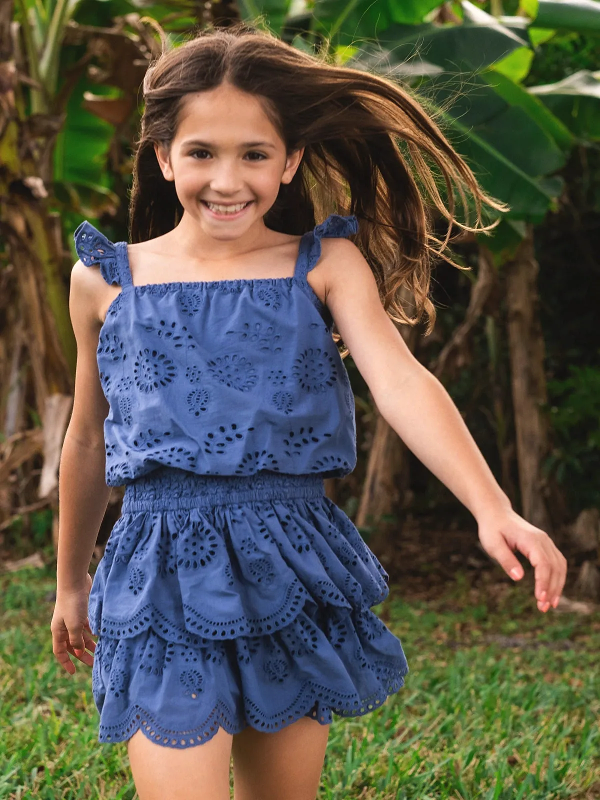 Girls Bryn Top and Skirt Set
