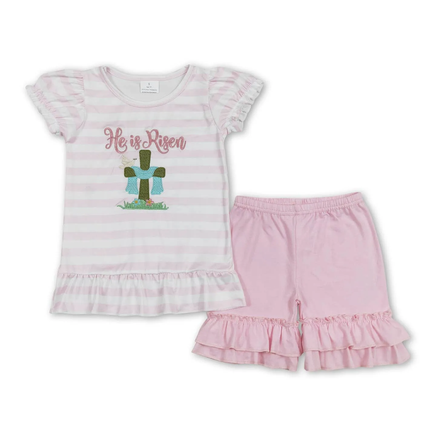 Girls He is Risen Set