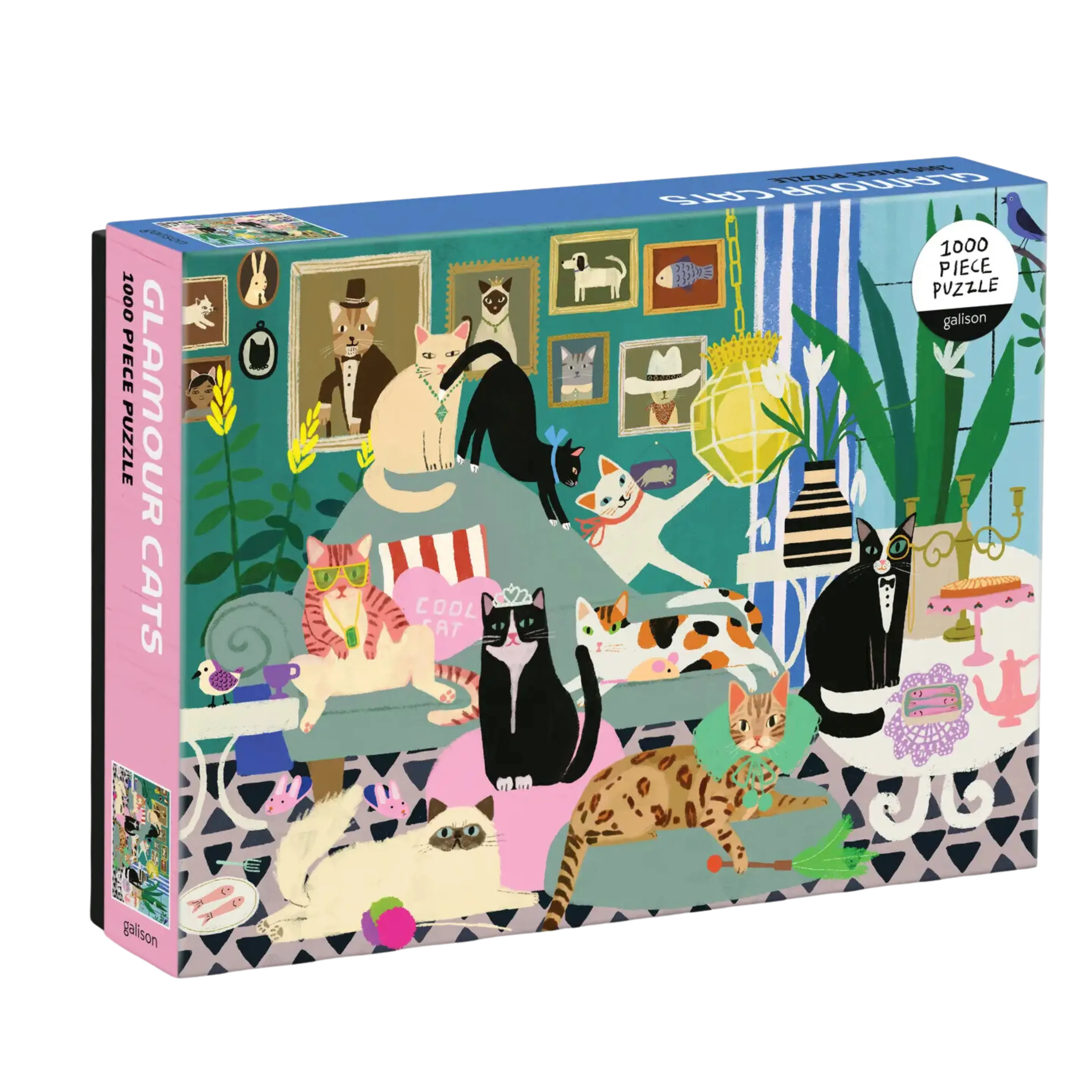 Glamour Cats 1000 pc Puzzle