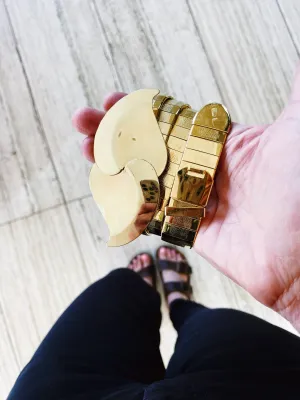 Gold Lip Belt