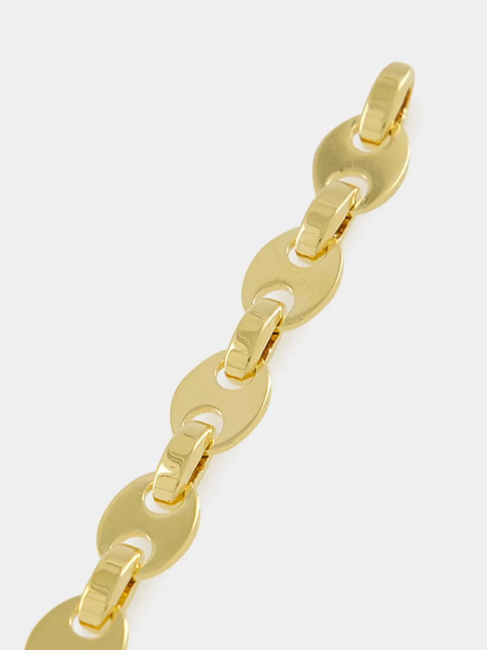 Gold Nano Chain Drop Earrings