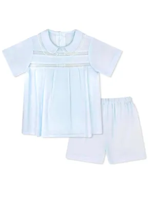 Graham Short Set - Blessings Blue, Lace