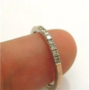 Hadar Designers Handmade Delicate 9k Gold Old Cut Diamond Ring  6,7,8,9 (I R819)