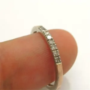 Hadar Designers Handmade Delicate 9k Gold Old Cut Diamond Ring  6,7,8,9 (I R819)