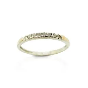 Hadar Designers Handmade Delicate 9k Gold Old Cut Diamond Ring  6,7,8,9 (I R819)