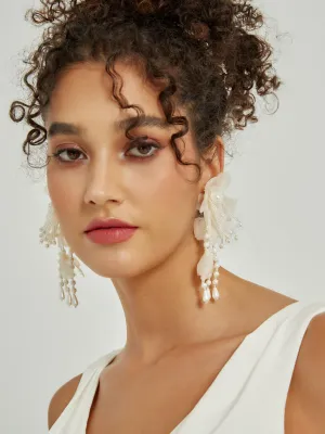 Hand-Made Wedding Earrings Clip