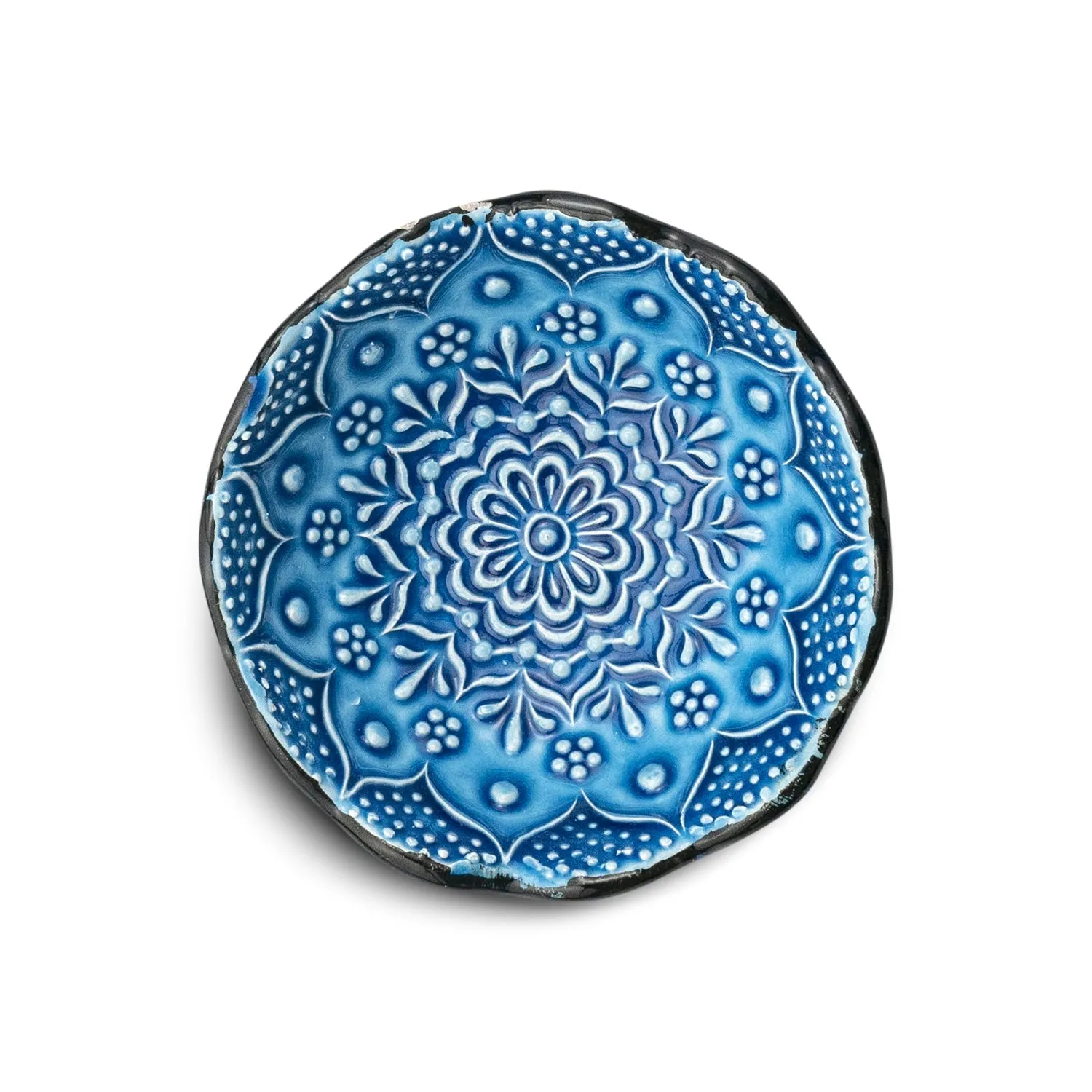 Handmade Ceramic Bowl Ocean Blue 8cm