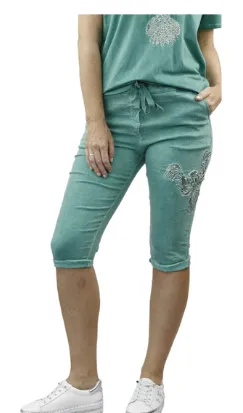 HARMONI  Linen Top and  PASSION shorts