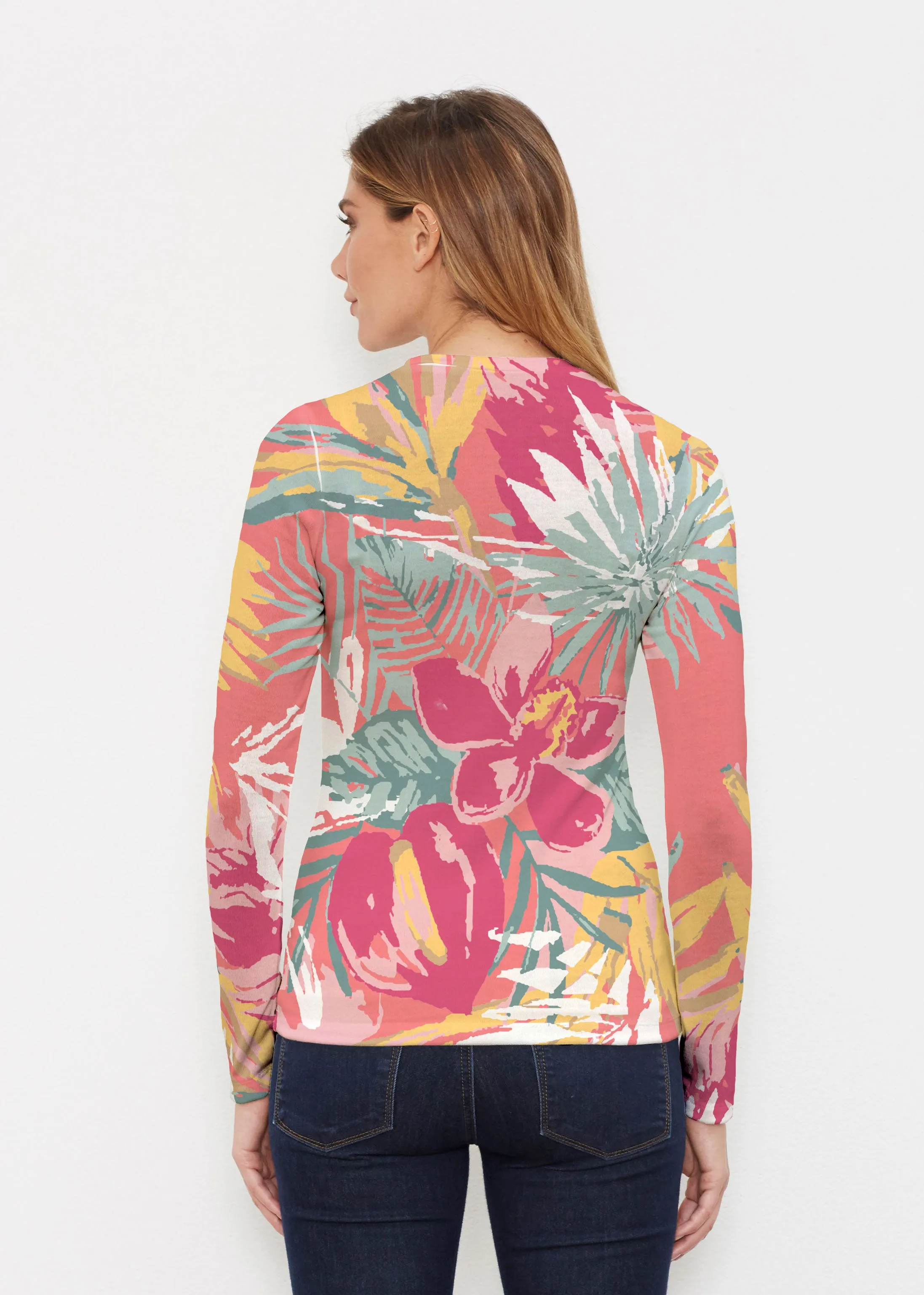 Havana (16152) ~ Butterknit Long Sleeve Crew Top