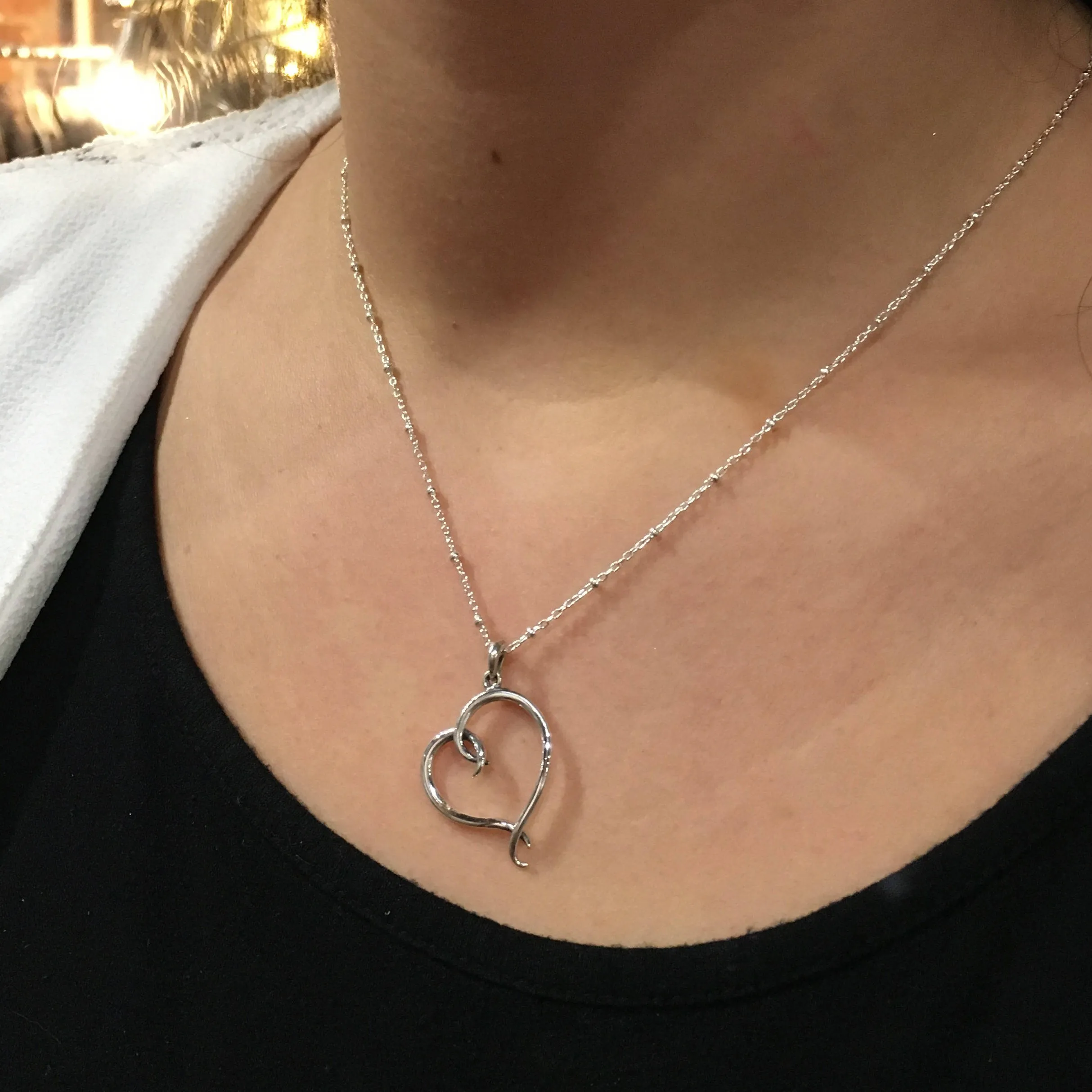 Heart Gold Necklace - Ties.