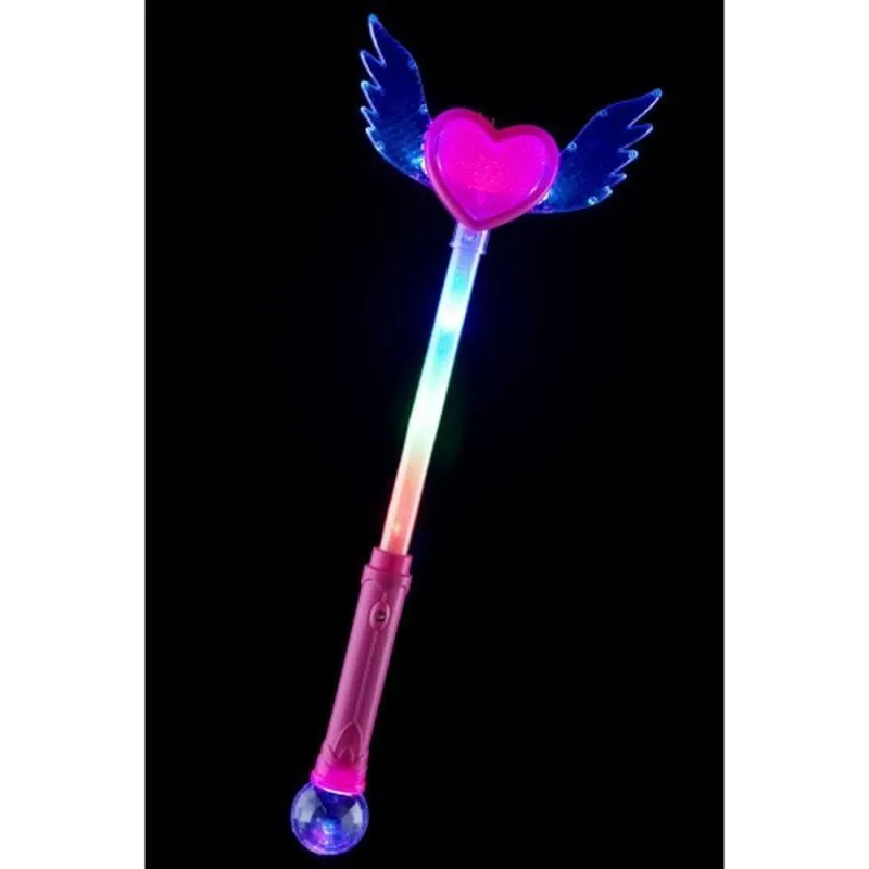 Heart Wand With Wings