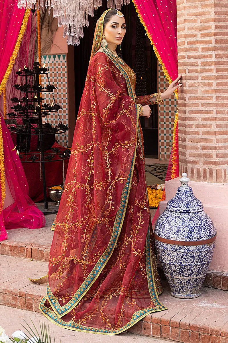 Indian Bridal Wear in Embroidered Lehenga Choli Style