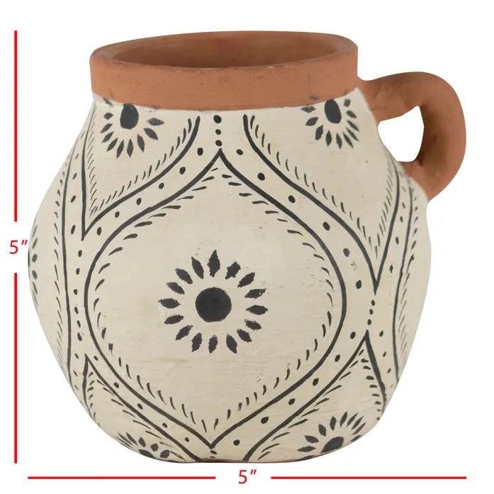 Indio Terracotta Bud Vase