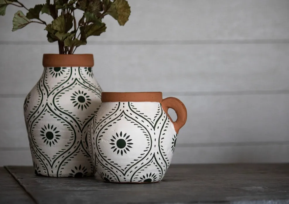 Indio Terracotta Bud Vase