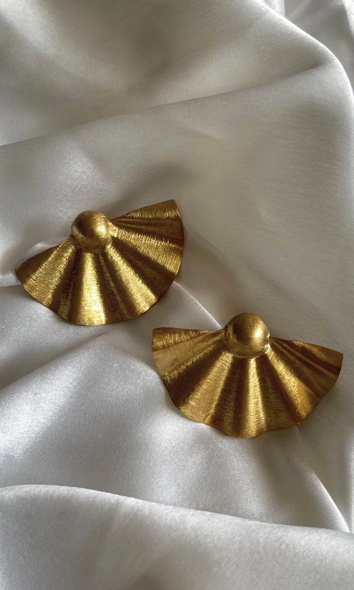 Indus Earrings in Gold & Silver
