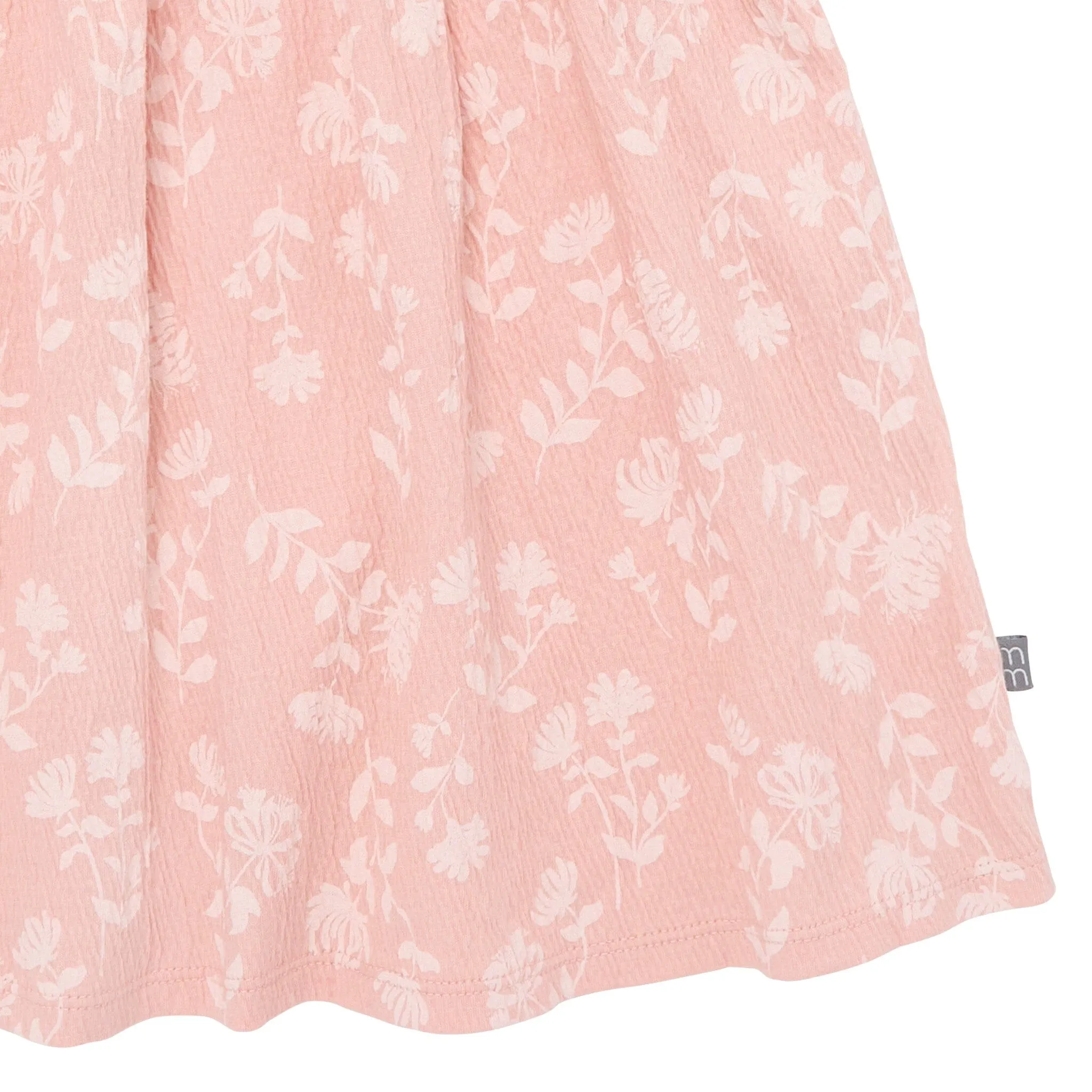 Infant & Toddler Girls Rose Wild Flowers Smocked Ruffle Dress