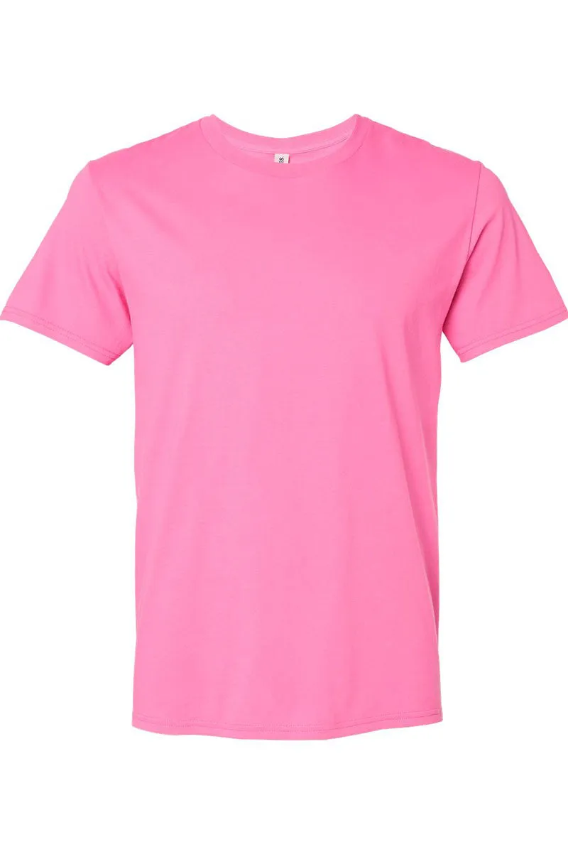 Iridescent Satin Bow Premium Cotton Unisex T-Shirt