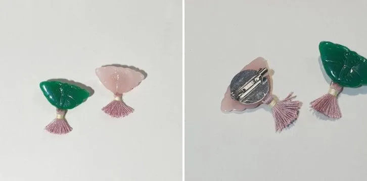 Jade Butterfly Brooch