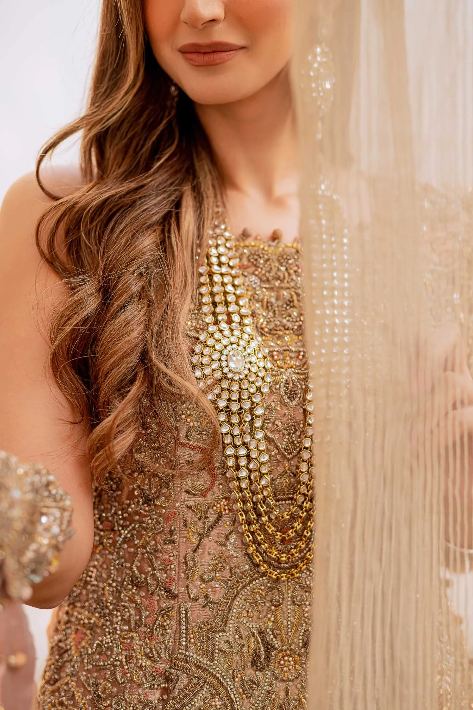 Jamawar Lehenga with Tissue Kameez and Dupatta #BS805