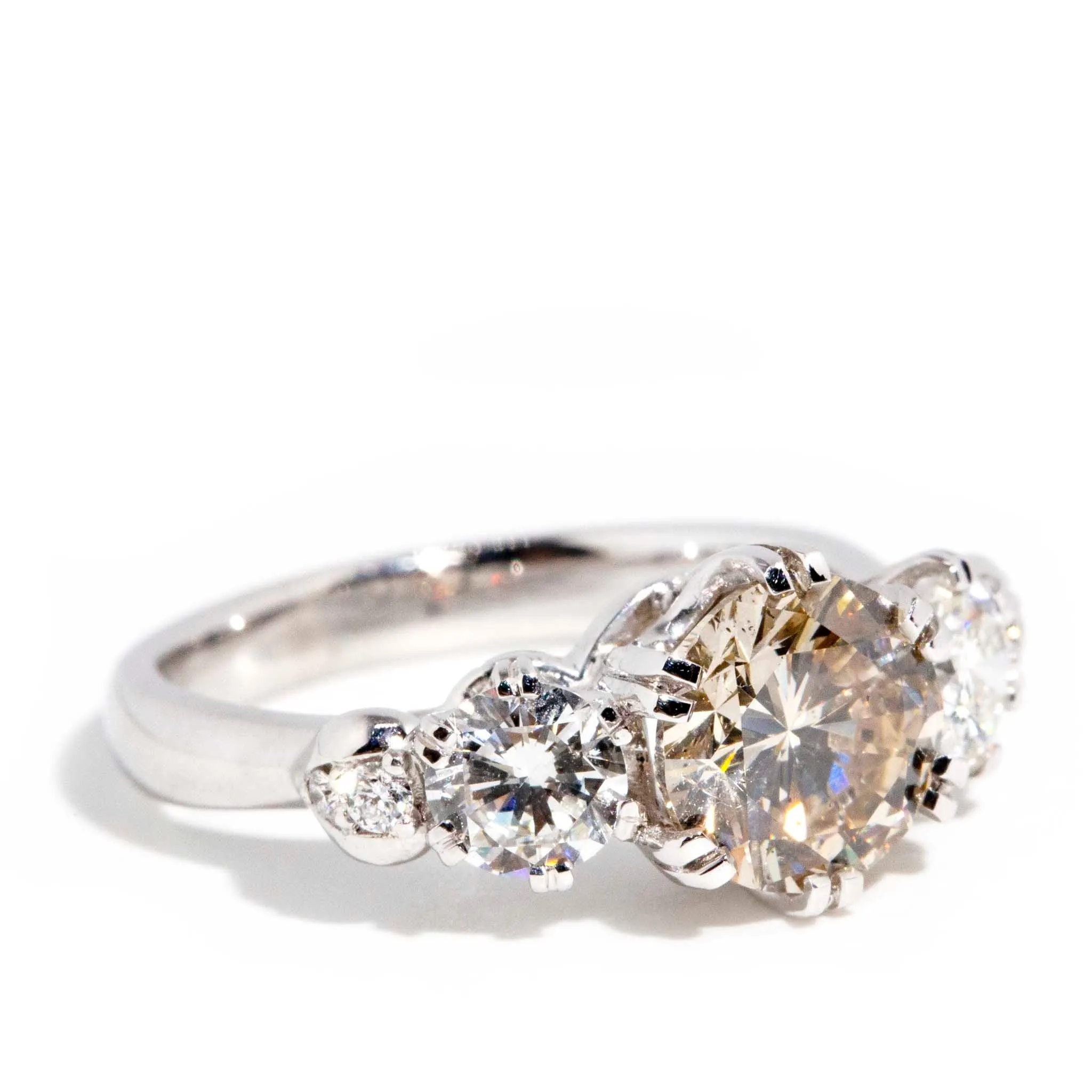 Judi 2.90ct Diamond Engagement Ring 18ct White Gold