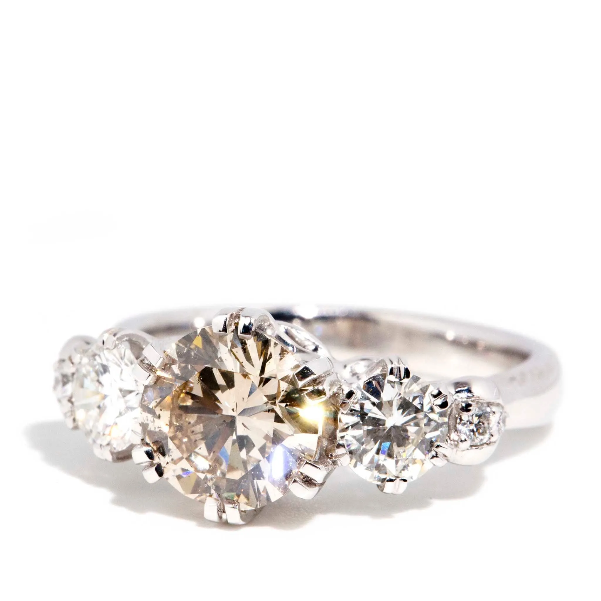 Judi 2.90ct Diamond Engagement Ring 18ct White Gold