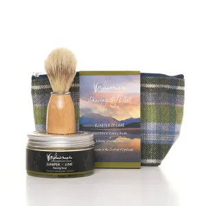 Juniper Wash Bag & Shaving Kit