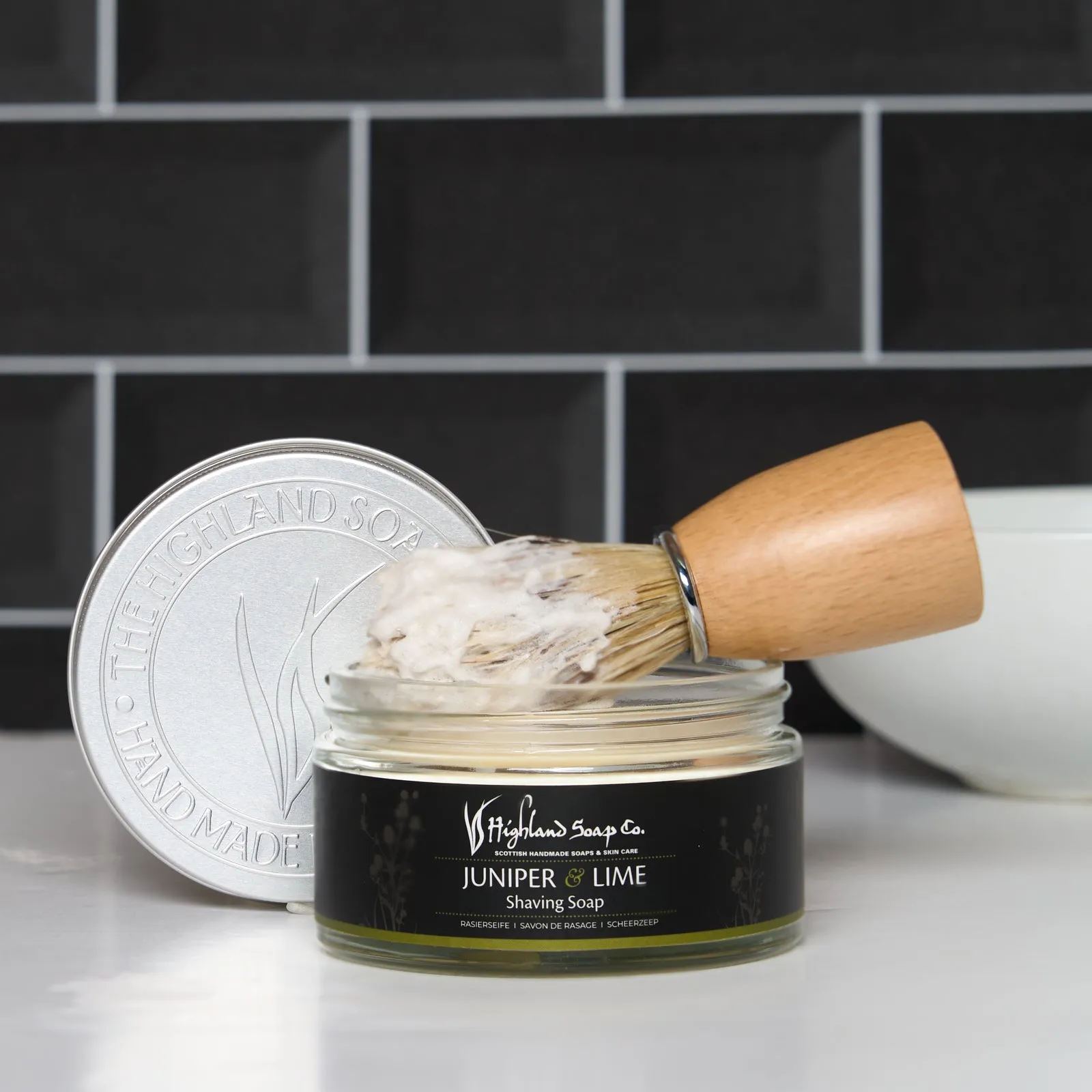 Juniper Wash Bag & Shaving Kit