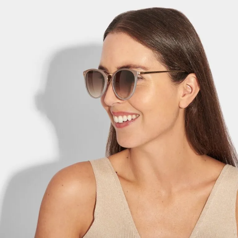 Katie Loxton Taupe Gradient Santorini Sunglasses