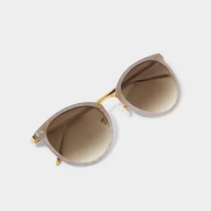 Katie Loxton Taupe Gradient Santorini Sunglasses