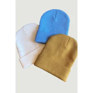 Keep Warm Beanie - Mustard
