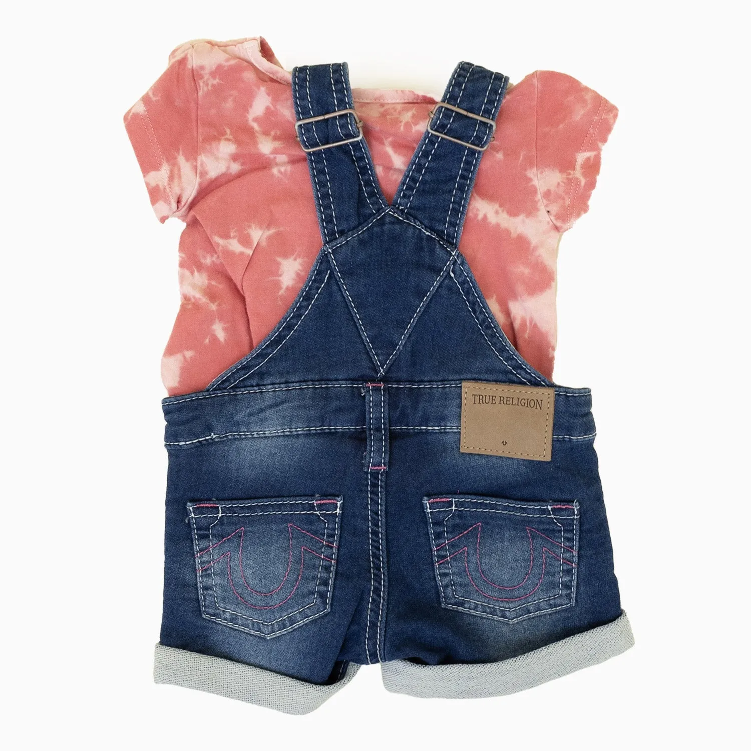 Kid's Baby Girl Tie Dye 2 Piece Set Outfit