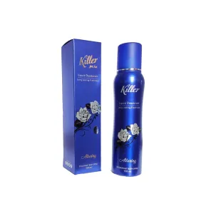 Killer Alluring Liquid Deodorant Body Spray for Women 150ML