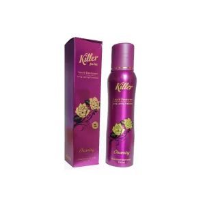 Killer Charming Liquid Deodorant Body Spray for Women 150ML