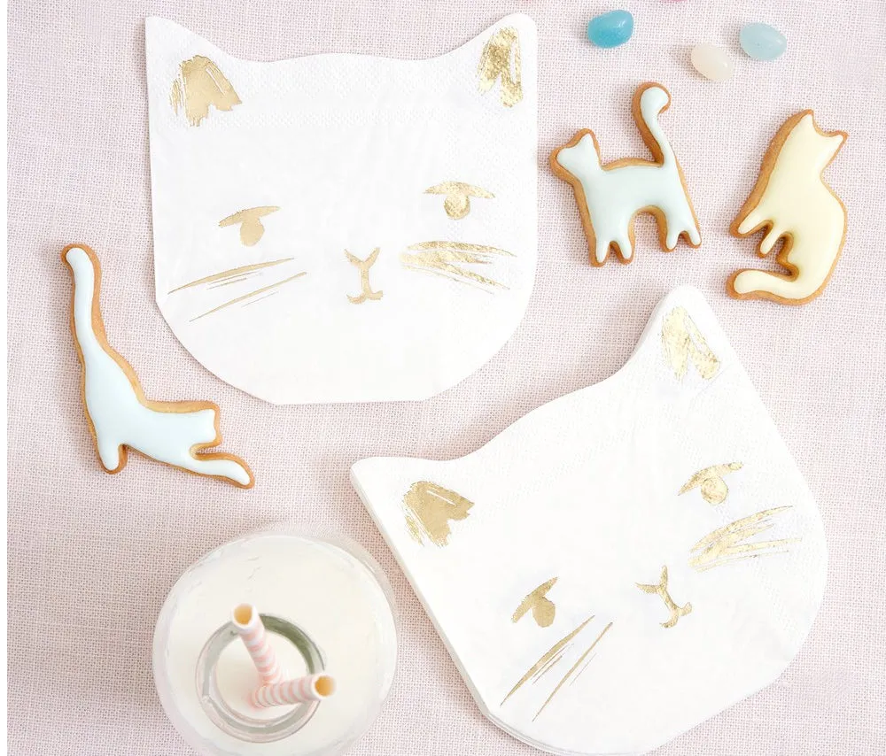 Kitty Cat Paper Napkins