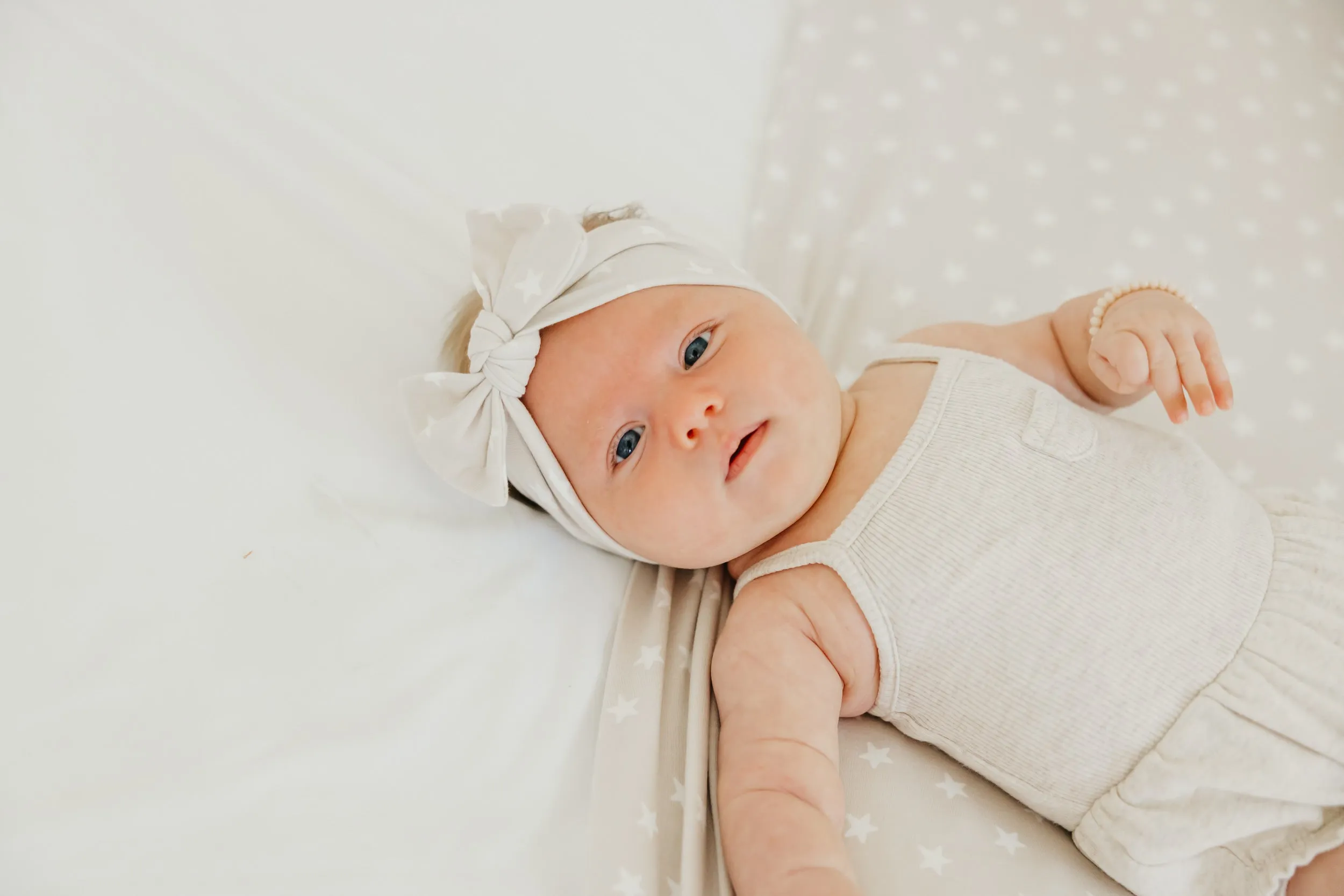 Knit Headband Bow - Twinkle